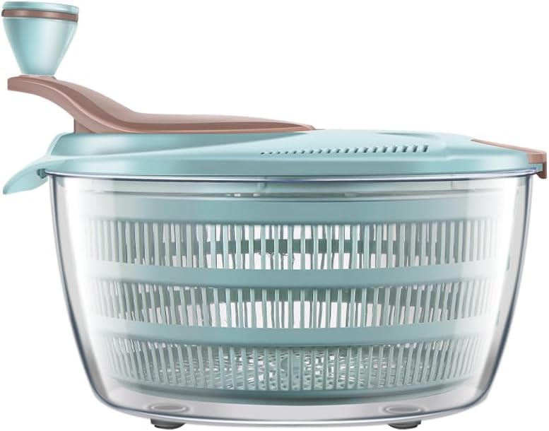 Salad Spinner - 4.24쿼트 샐러드 스피너, 실용적인 수동 상추