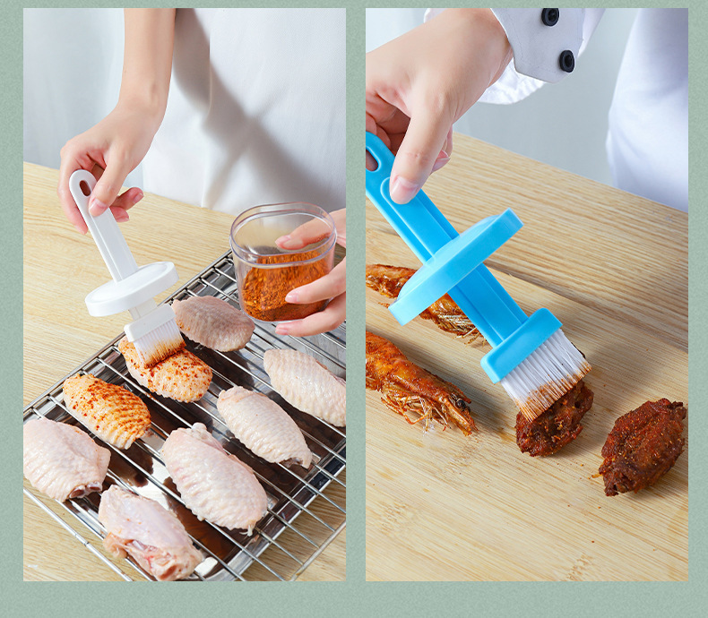 Kitchen Gadgets Store - 내열 실리콘 오일 브러쉬 세트, 주방