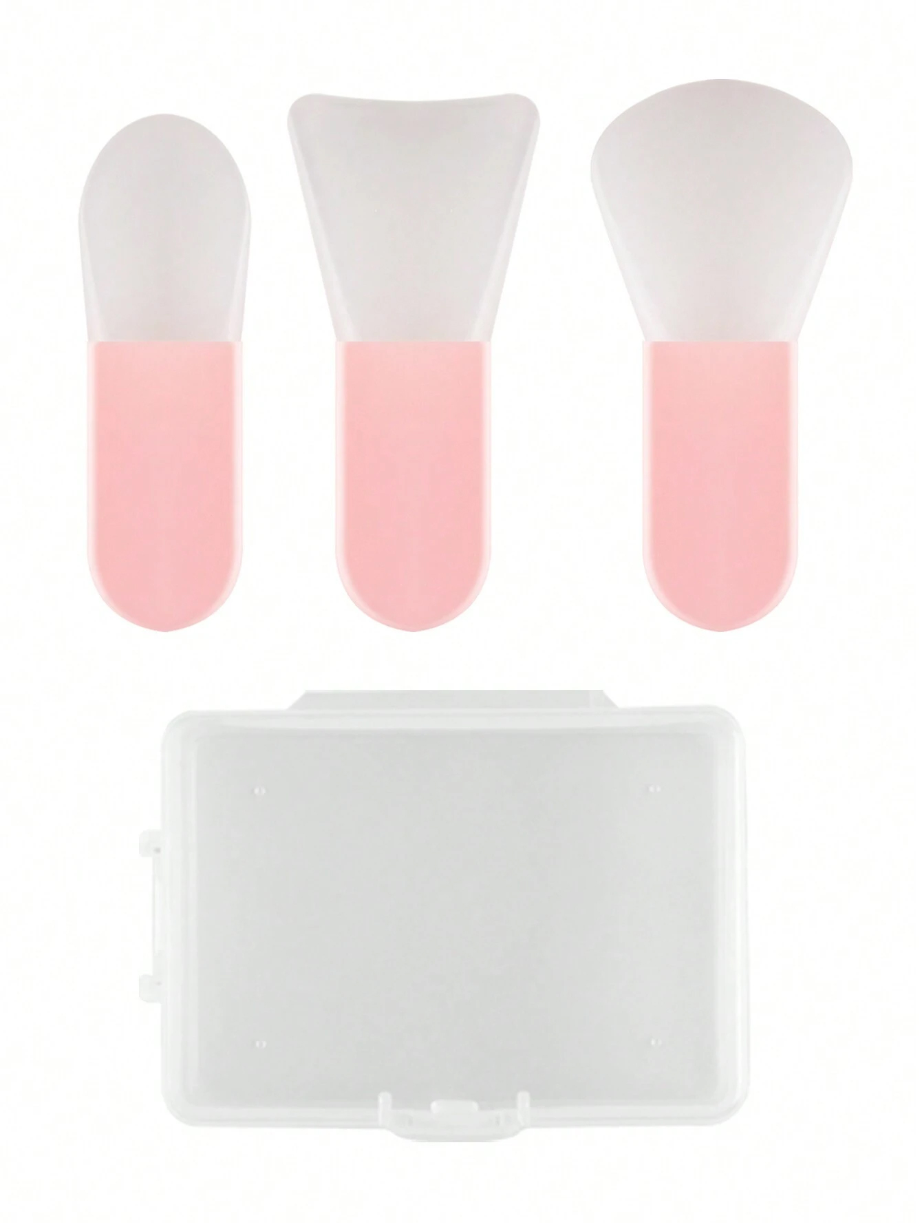 Silicone Spatula Set - 3개 마스크 어플리케이터 브러시 부드러운 실리콘