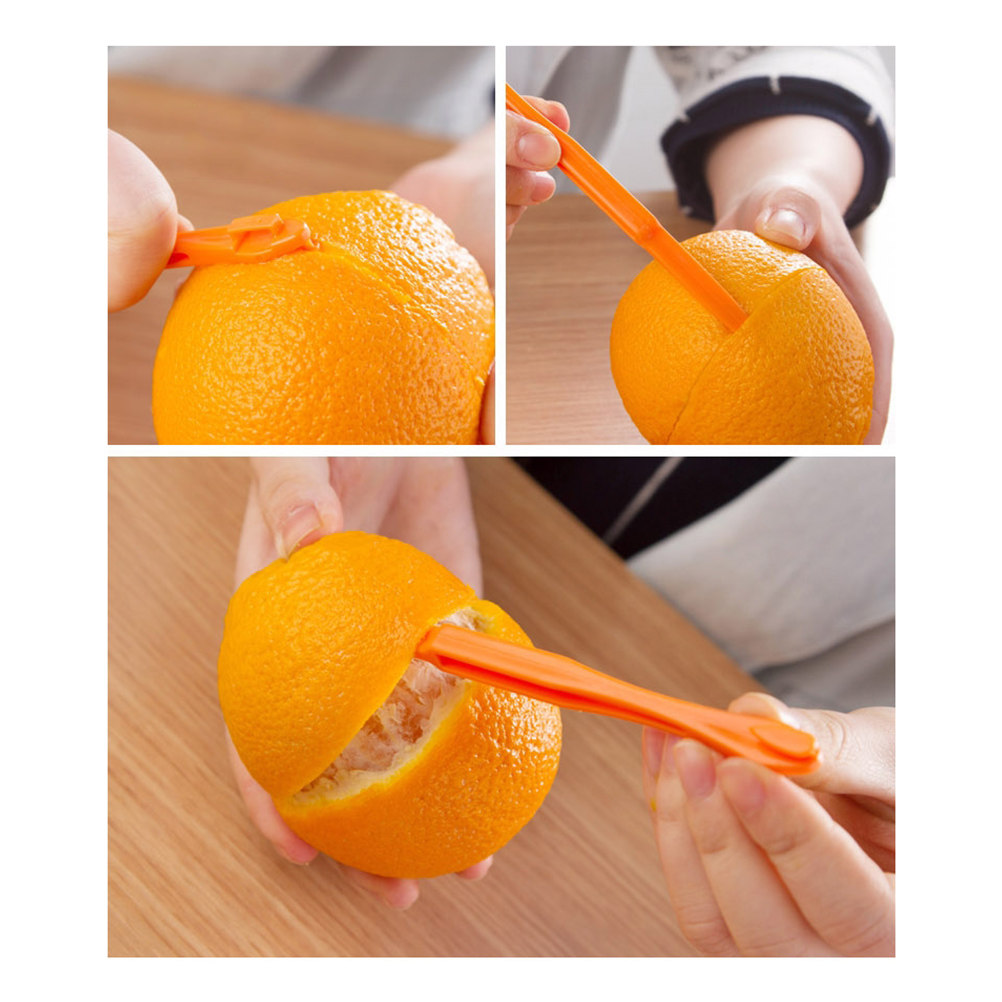 Kitchen Gadgets Healthy Eating - 5Pcs 프리미엄 플라스틱 오렌지 필러 빠른