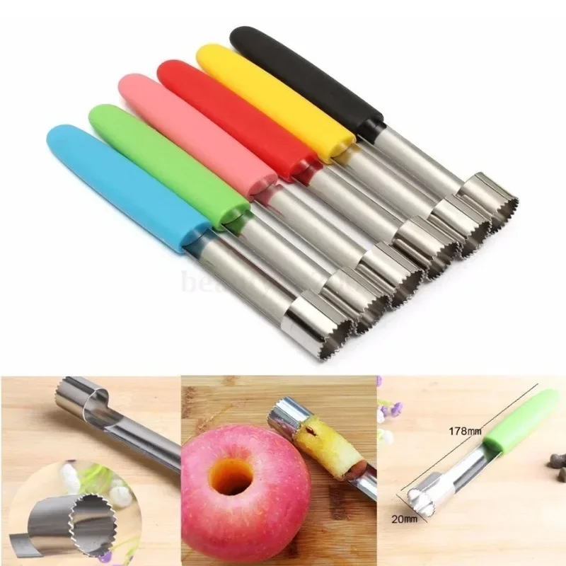 Cherry Pitter Tool - 1개 과일 코어러 주방 도구, 스테인리스