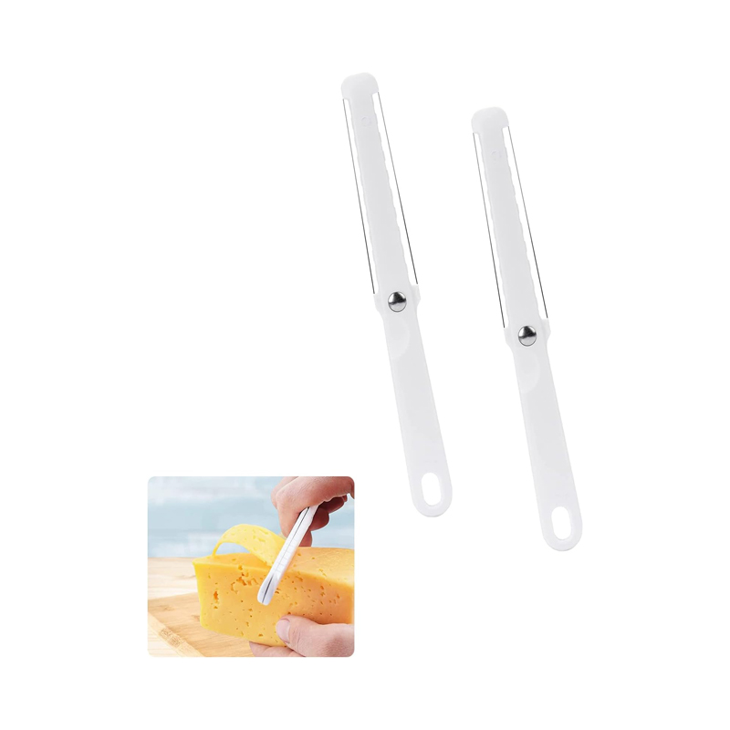 Kitchen Gadgets Wirecutter - 2Pcs 치즈 슬라이서 다기능 버터 와이어