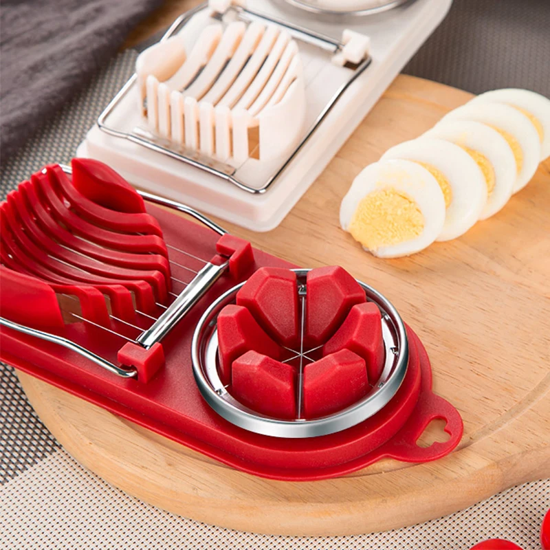 Kitchen Gadgets Wirecutter - 계란 슬라이서 2 in 1 스테인레스