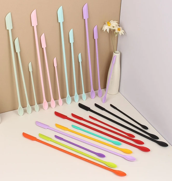 Silicone Spatula Set - 실리콘 뒤집개 내열성 긴 손잡이 양면