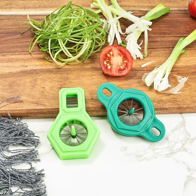 Kitchen Gadgets Wirecutter - Scallion 커터 스테인레스 스틸 매화 꽃