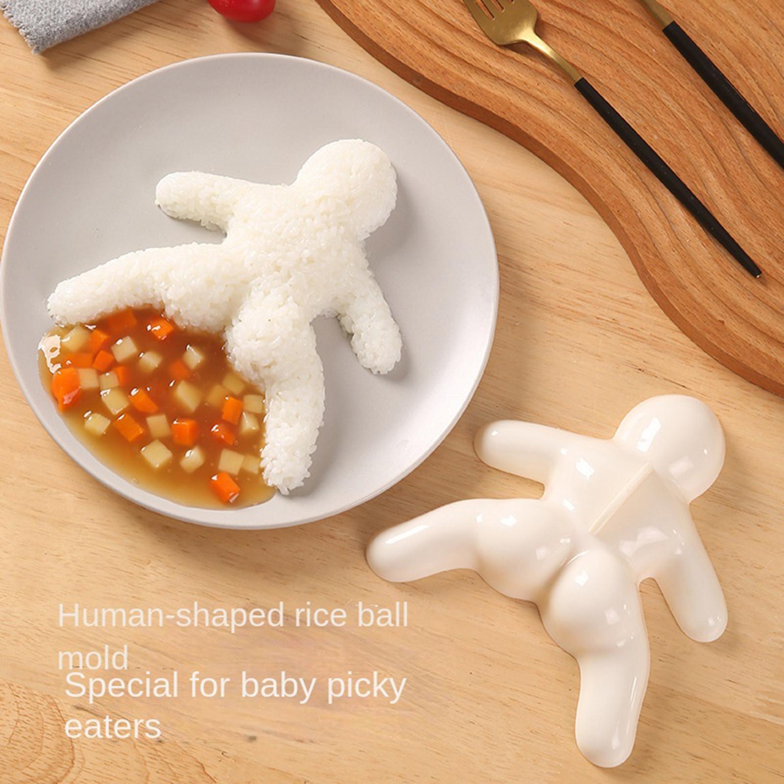 Kitchen Gadgets For Kids - 귀여운 미니 밥볼 메이커 몰드 사람