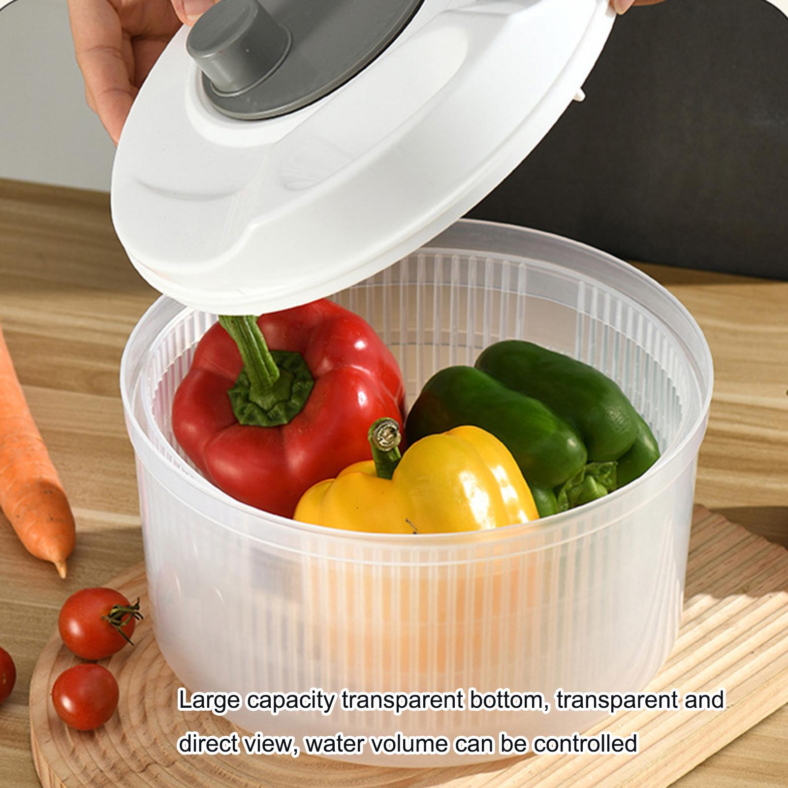 Salad Spinner - 샐러드 스피너 과일 린서 스트레이너 컨테이너