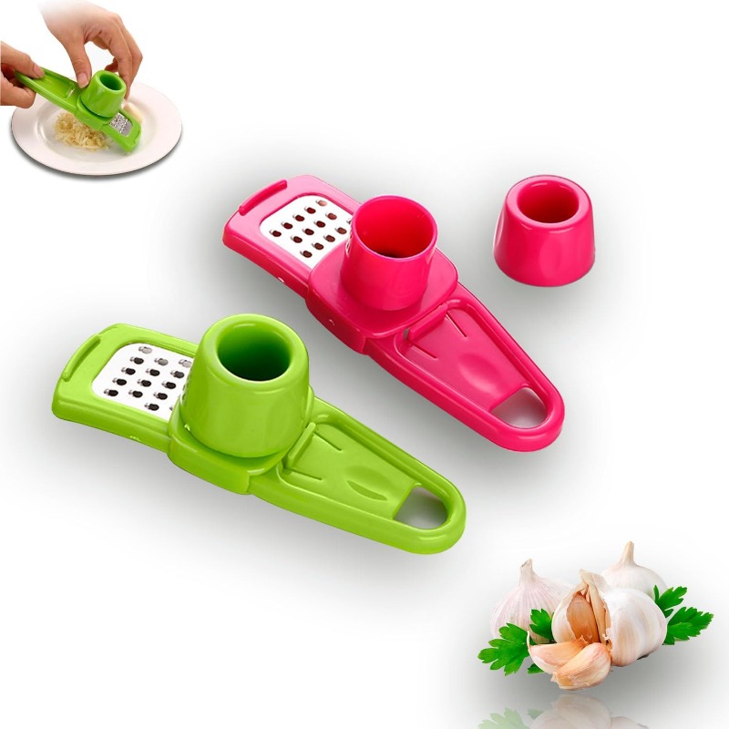 Kitchen Hand Gadgets - 손으로 누르는 마늘 다지기, 수동 마늘
