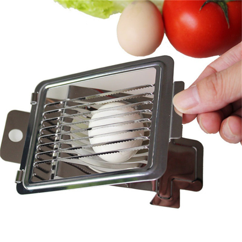 Kitchen Gadgets Wirecutter - 홈 주방 계란 커터 스테인레스 스틸