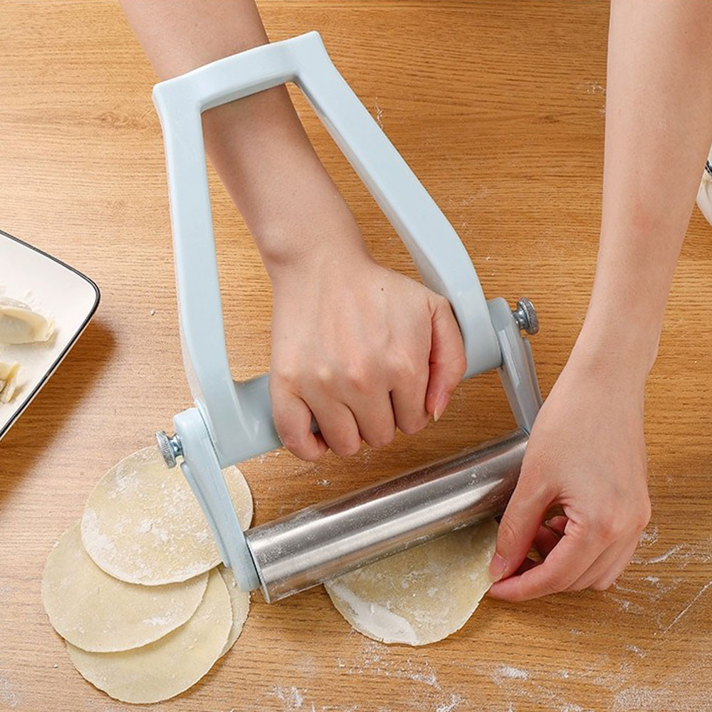 Kitchen Gadgets To Gift - 접이식 스테인레스 스틸 반죽 롤러 페이스트리