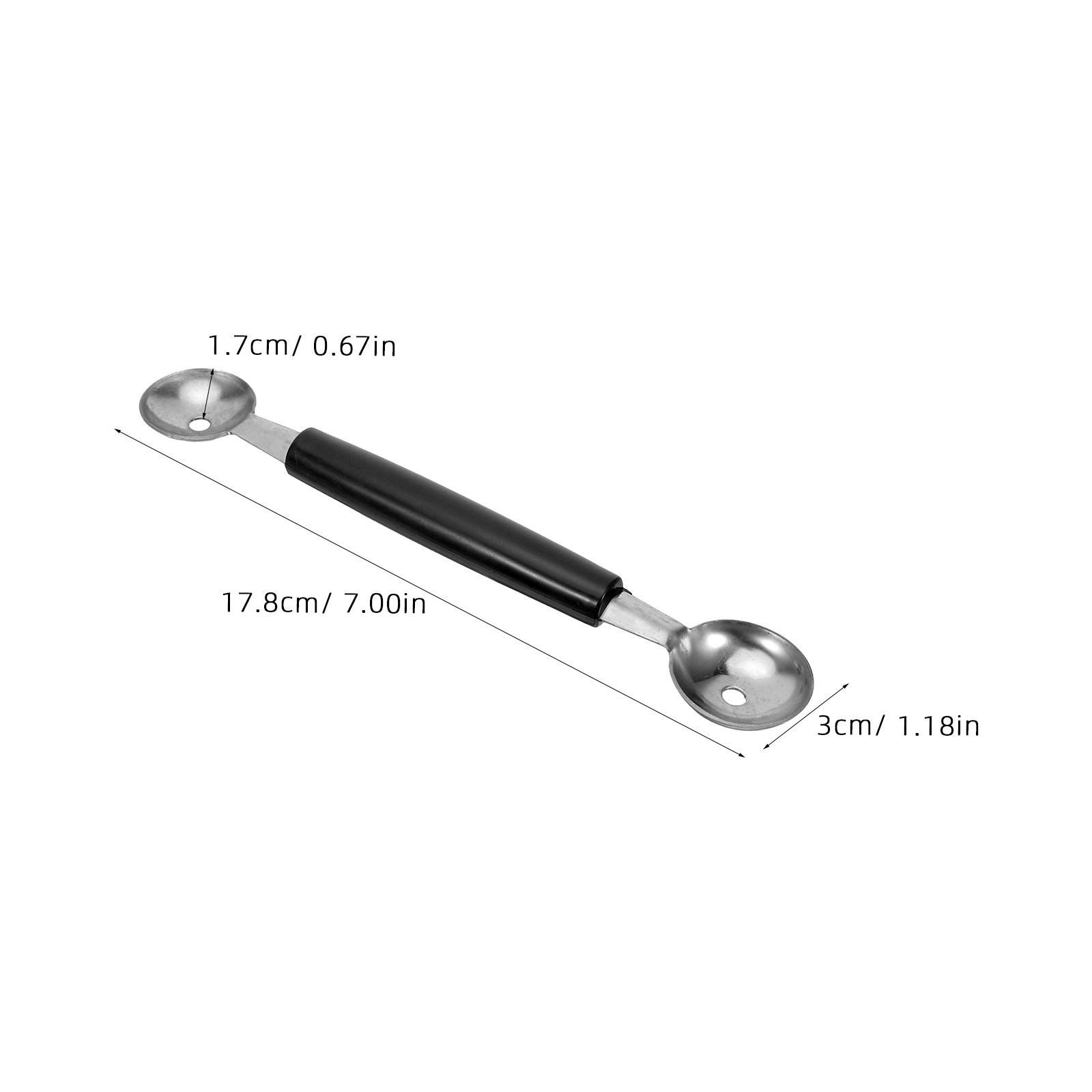 3개입 듀얼 헤드 멜론 스쿠퍼 스테인리스 스틸 스푼 다 - Cherry Pitter Tool 리뷰 및 가격