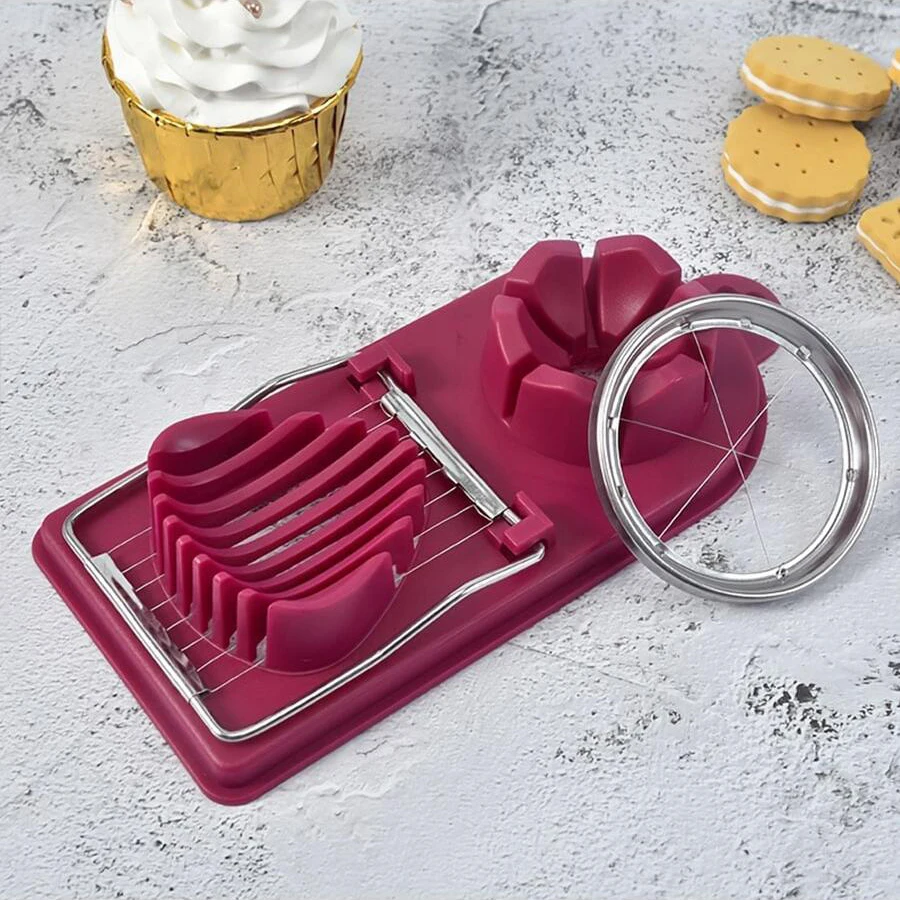 2-in-1 계란 커터 스테인리스 스틸 와이어 슬라이서 - Kitchen Gadgets Wirecutter 리뷰 및 가격