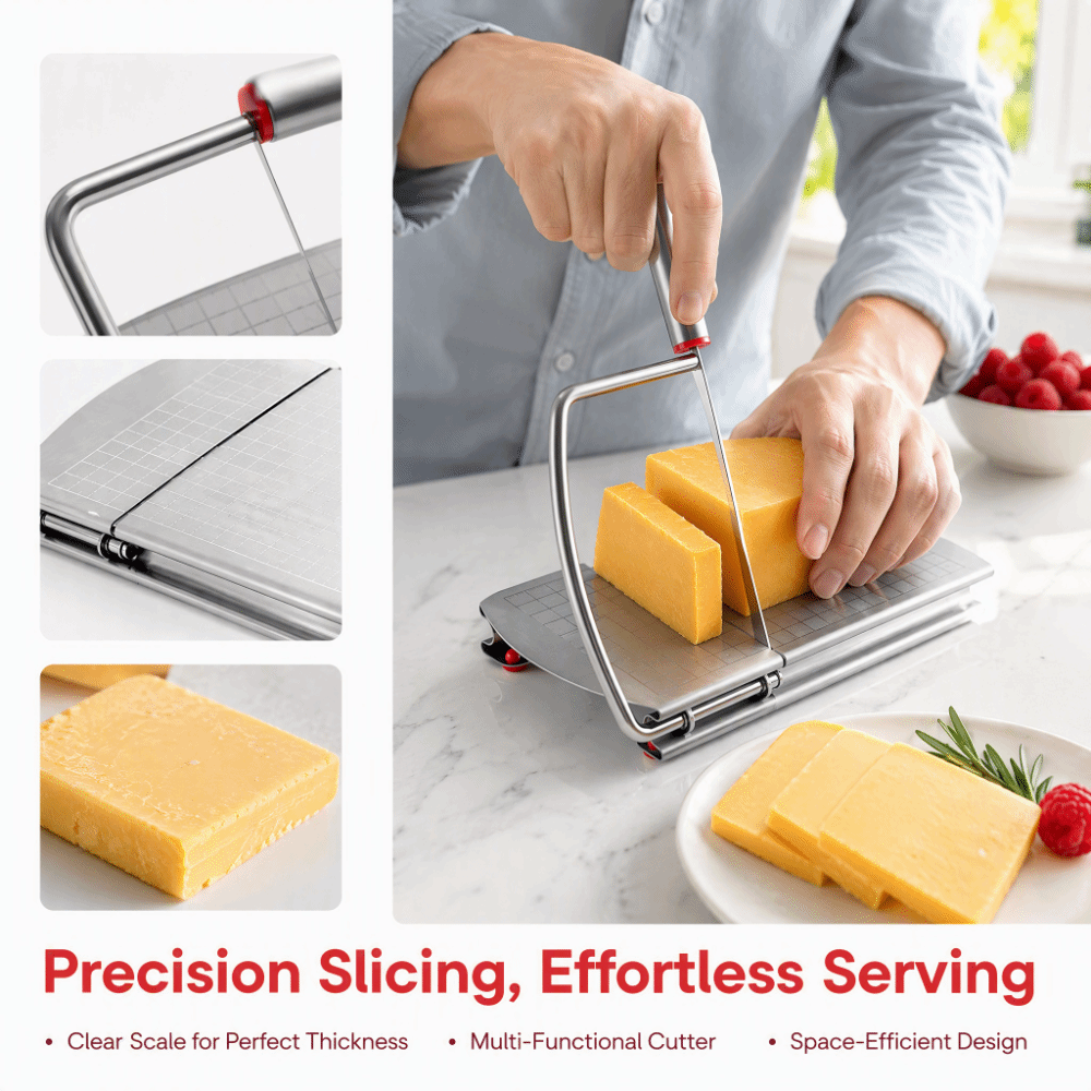 스테인리스 스틸 버터 치즈 슬라이서, 조절 가능한 간편 - Kitchen Gadgets Wirecutter 리뷰 및 가격
