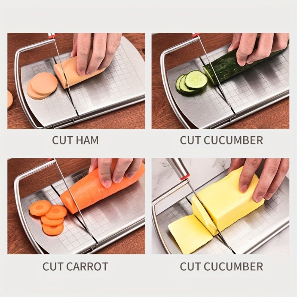 스테인리스 스틸 버터 치즈 슬라이서, 조절 가능한 간편 - Kitchen Gadgets Wirecutter 리뷰 및 가격