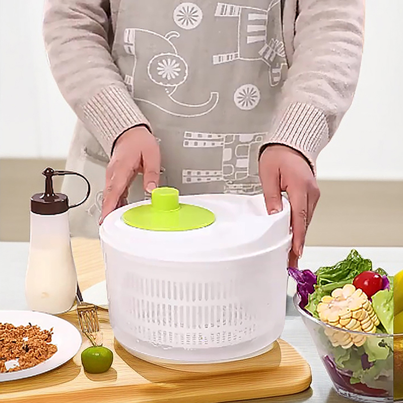 야채 탈수기 - 주방용 수동 상추 원심분리기, 배수 기 - Salad Spinner 리뷰 및 가격