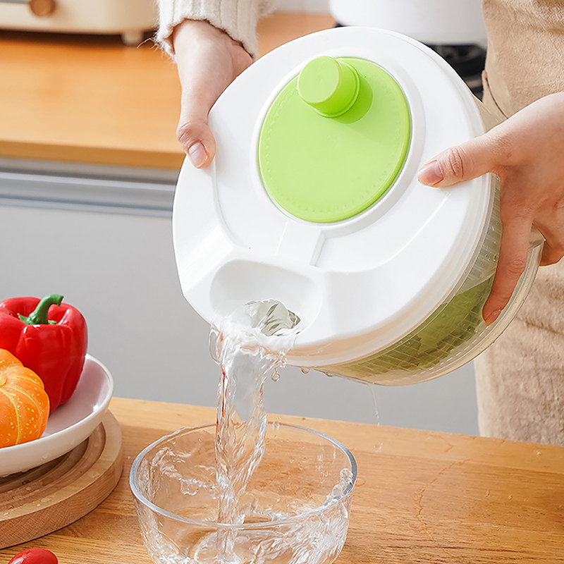 야채 탈수기 - 주방용 수동 상추 원심분리기, 배수 기 - Salad Spinner 리뷰 및 가격