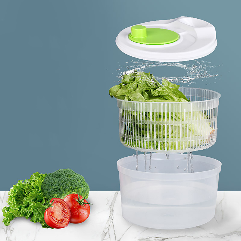 야채 탈수기 - 주방용 수동 상추 원심분리기, 배수 기 - Salad Spinner 리뷰 및 가격
