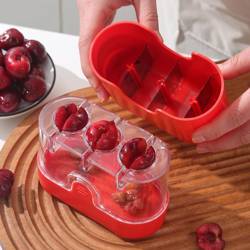 멀티 슬롯 체리 & 올리브 씨 제거기 원터치 빠른 작동 - Cherry Pitter Tool 리뷰 및 가격