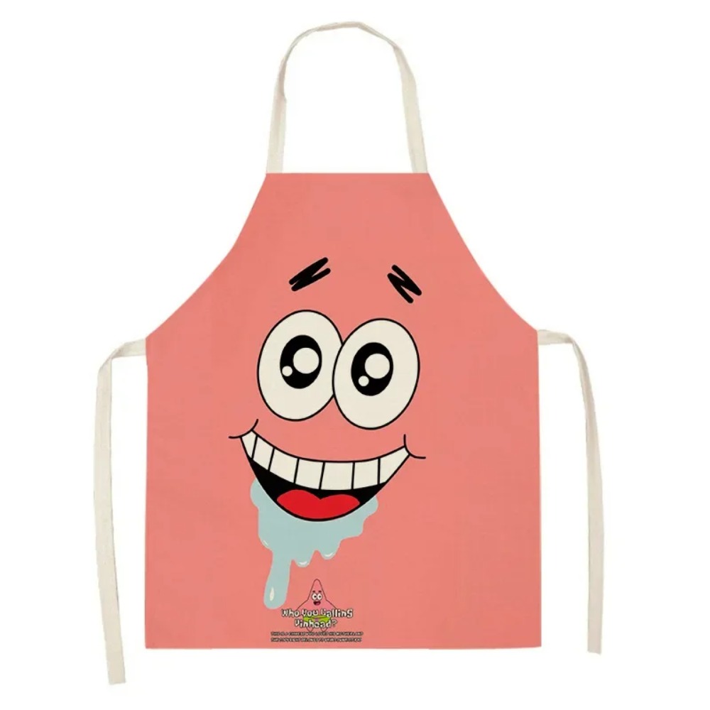 스폰지밥 패트릭 성인용 주방 앞치마, 린넨 빕스, 애니 - Kitchen Gadgets Pakistan 리뷰 및 가격