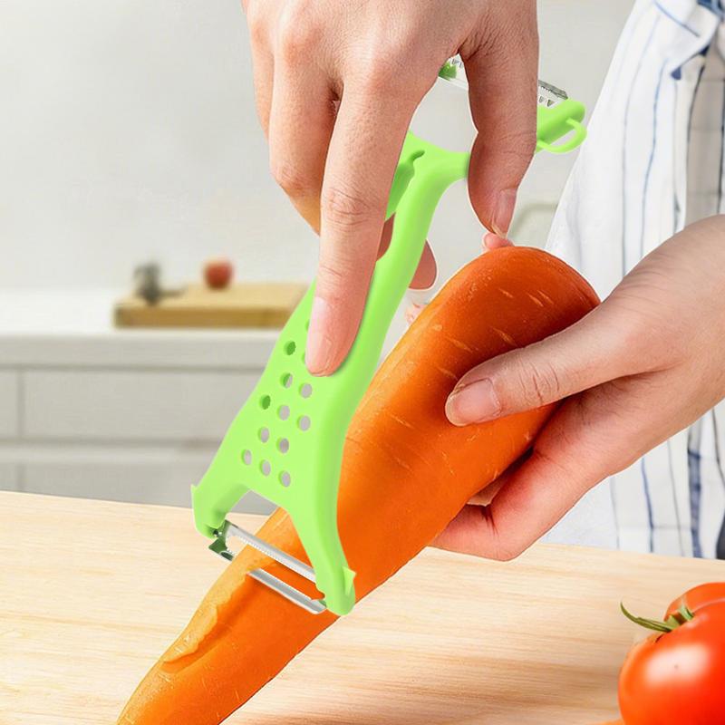 감자 필러 더블 헤드 핸드 스테인레스 스틸 필러 주방  - Kitchen Gadgets For Kids 리뷰 및 가격