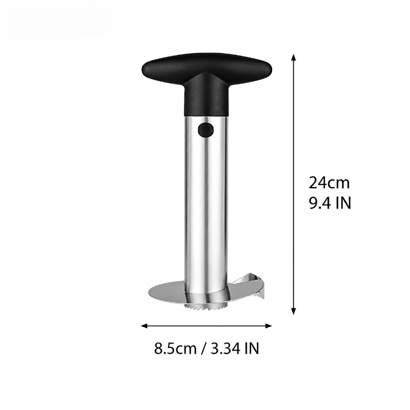 1pc 스테인리스 파인애플 코어러 수동 파인애플 슬라이 - Salad Spinner 리뷰 및 가격