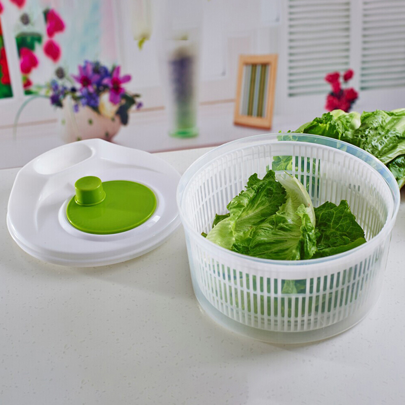 대용량 회전식 야채 건조기 샐러드 스피너 상추 잎 야채 - Salad Spinner 리뷰 및 가격