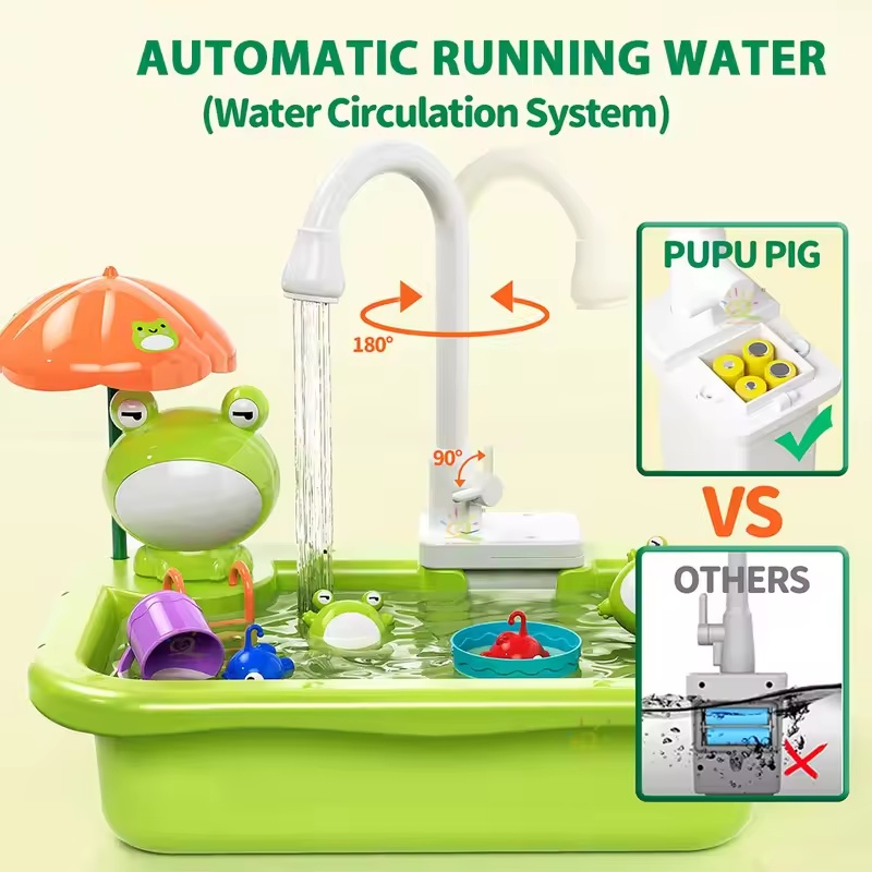 새로운 어린이용 주방 싱크대 전기 식기세척기, 물놀이  - Kitchen Gadgets For Kids 리뷰 및 가격