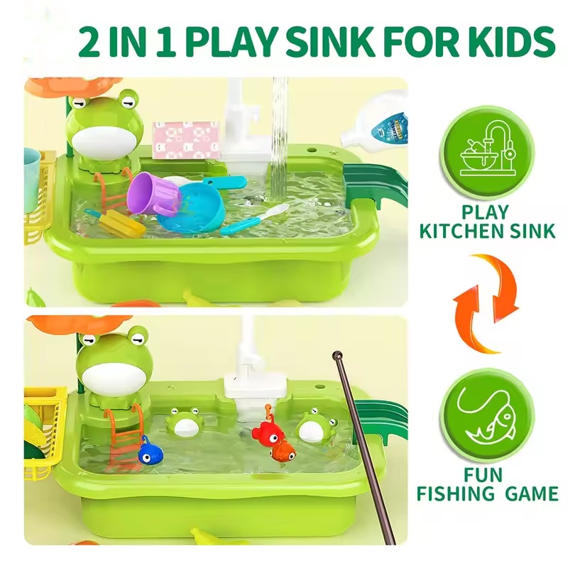 새로운 어린이용 주방 싱크대 전기 식기세척기, 물놀이  - Kitchen Gadgets For Kids 리뷰 및 가격