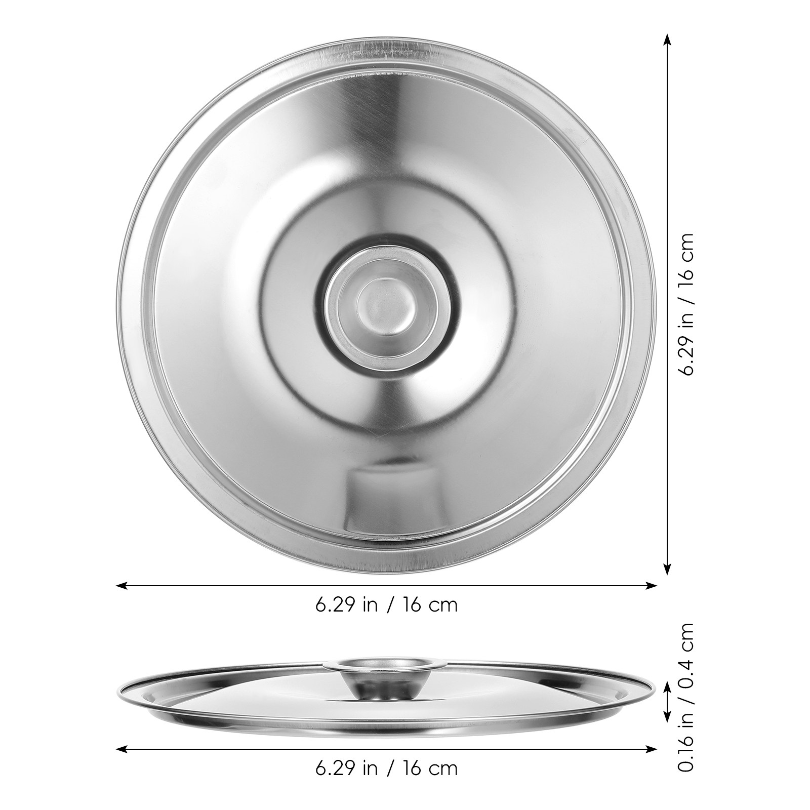 16cm 스테인리스 스틸 양념 냄비 뚜껑, 소형 팬용  - Kitchen Gadgets To Have 리뷰 및 가격