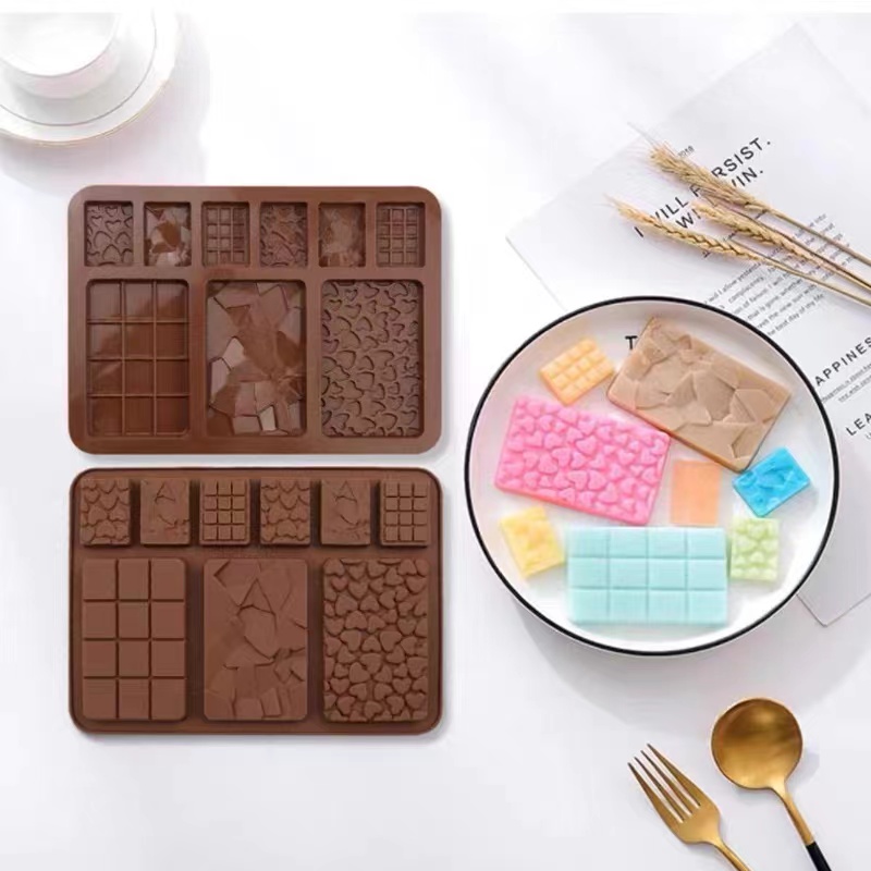 1pc 초콜릿 금형 3D 실리콘 금형 두바이 초콜릿 금 - Kitchen Gadgets Dubai 리뷰 및 가격