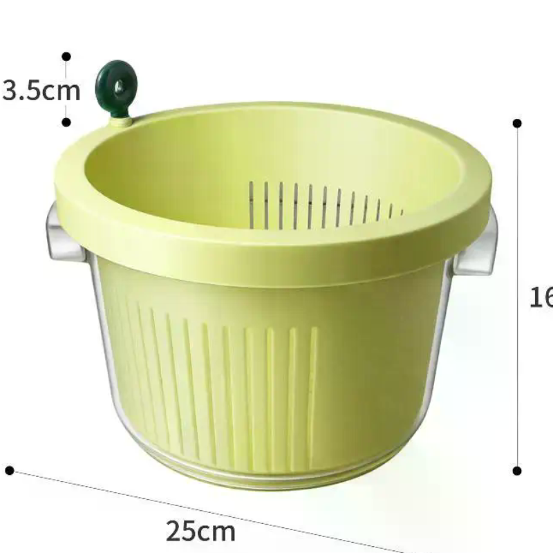 수동 샐러드 스피너 식품 안전 대용량 상추 세척기 건조 - Salad Spinner 리뷰 및 가격