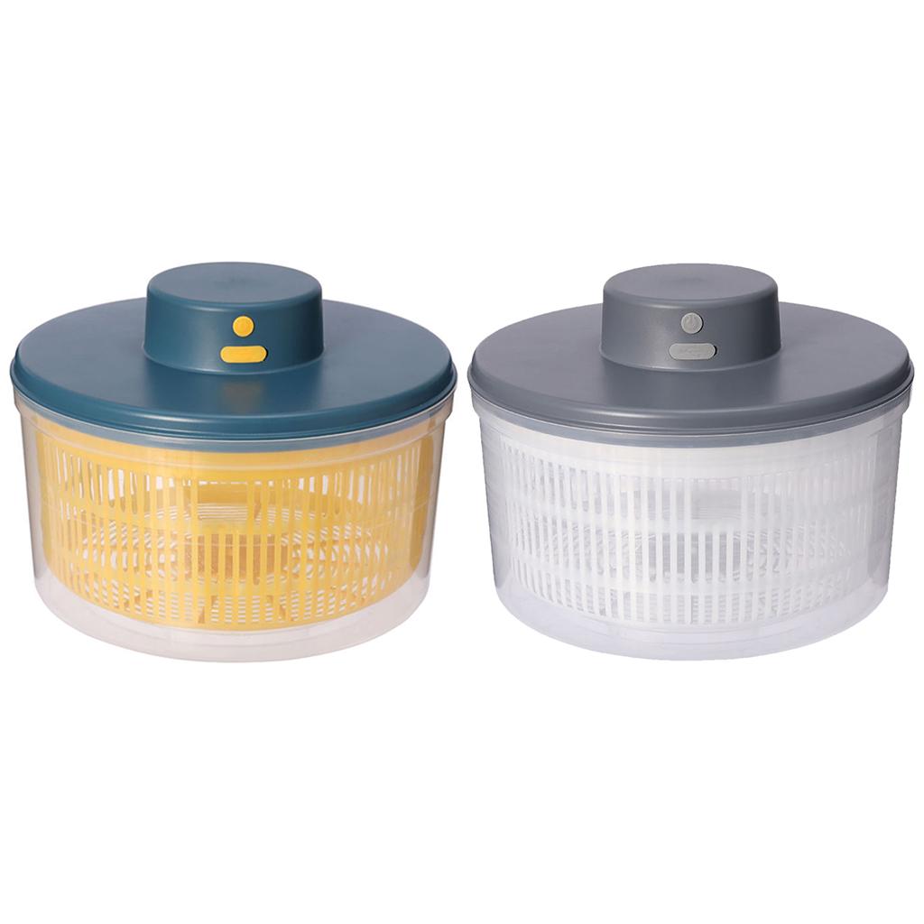 편리한 전기 샐러드 스피너 빠른 건조 세척 보관 탈수  - Salad Spinner 리뷰 및 가격