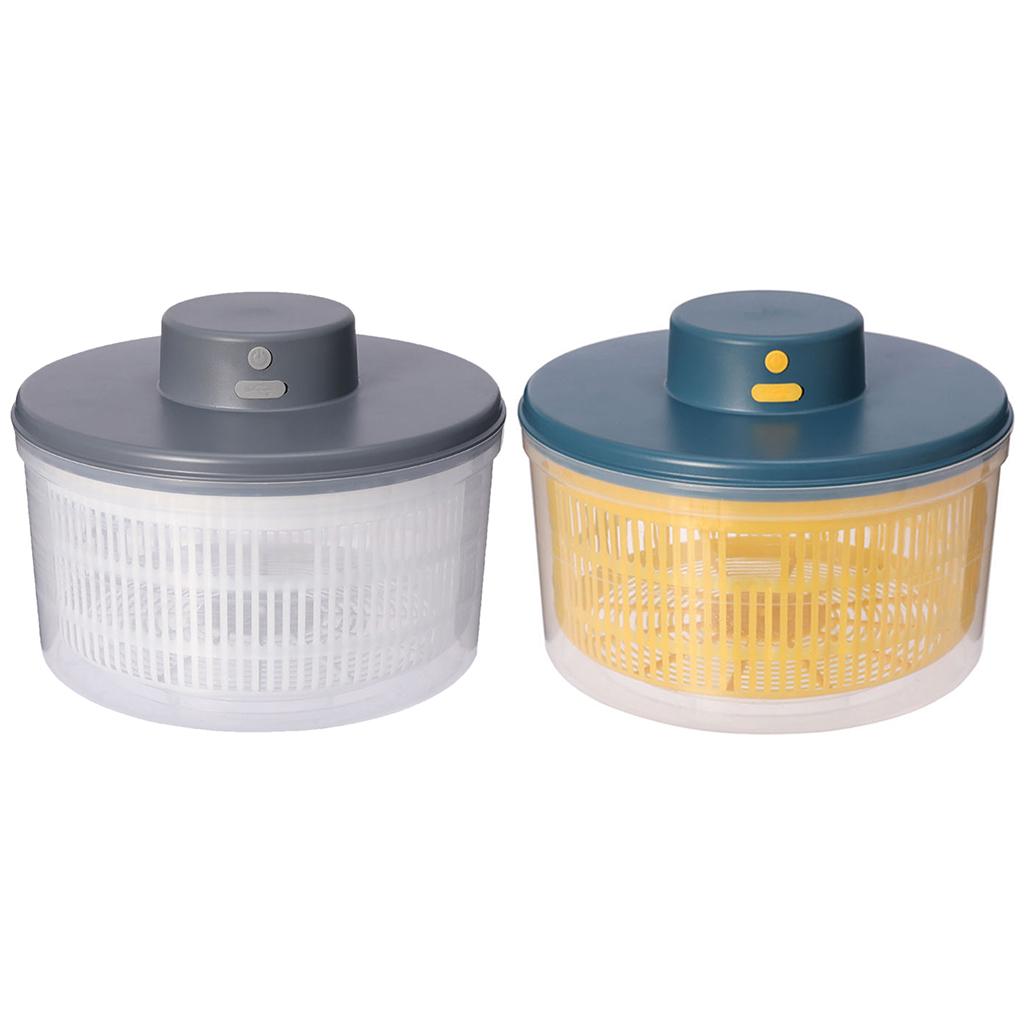 편리한 전기 샐러드 스피너 빠른 건조 세척 보관 탈수  - Salad Spinner 리뷰 및 가격