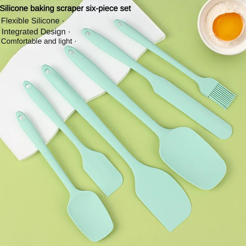 6종 귀여운 주방 도구 세트, 실리콘 주걱 세트(베이킹 - Silicone Spatula Set 리뷰 및 가격