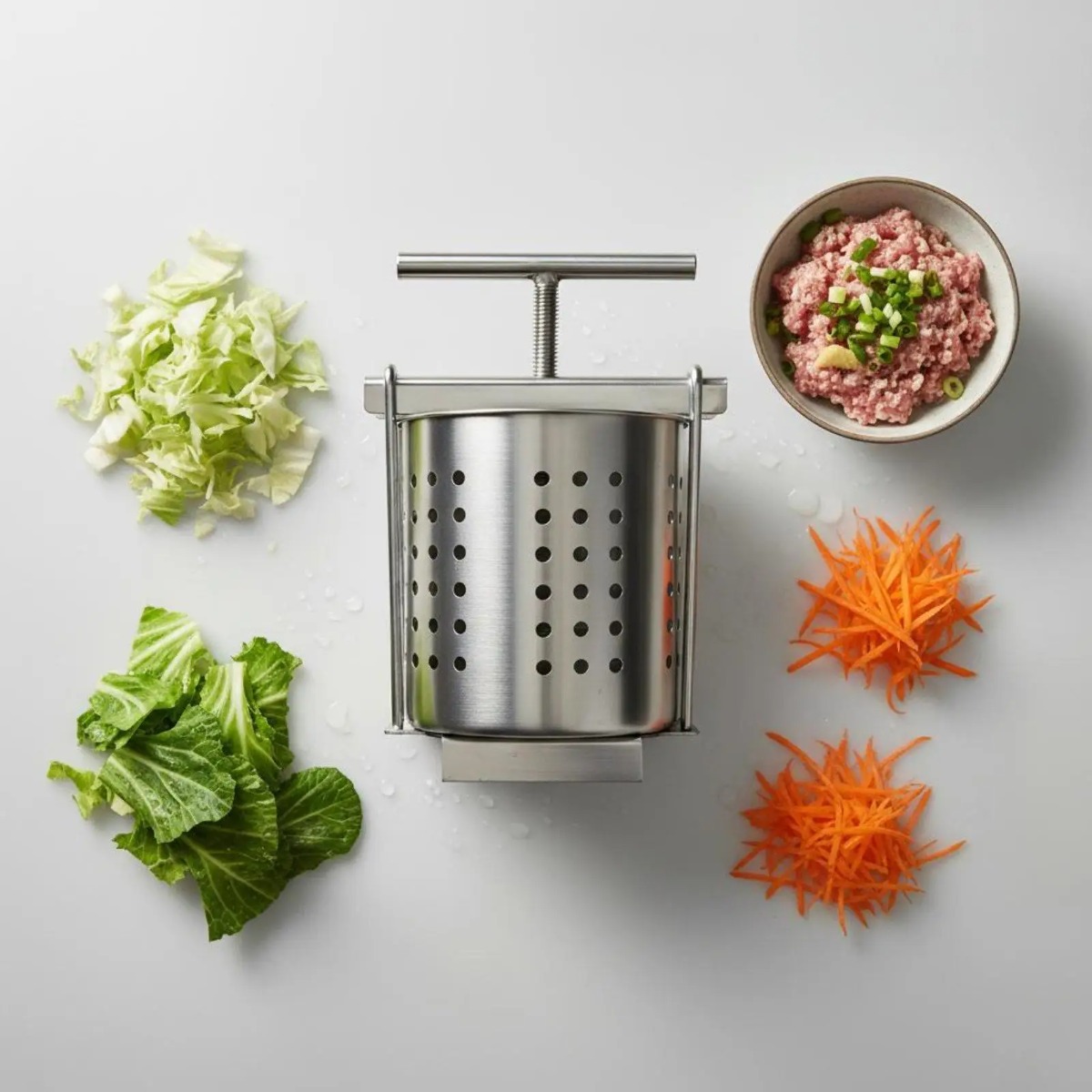 야채 건조기 주방용품 스테인리스 스틸 핸드 쥬서 필링  - Kitchen Hand Gadgets 리뷰 및 가격