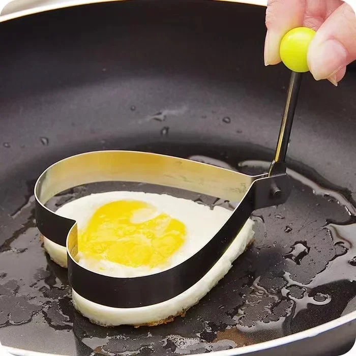 프리미엄 스테인레스 스틸 하트 모양 계란 후라이 몰드, - Kitchen Gadgets To Have 리뷰 및 가격