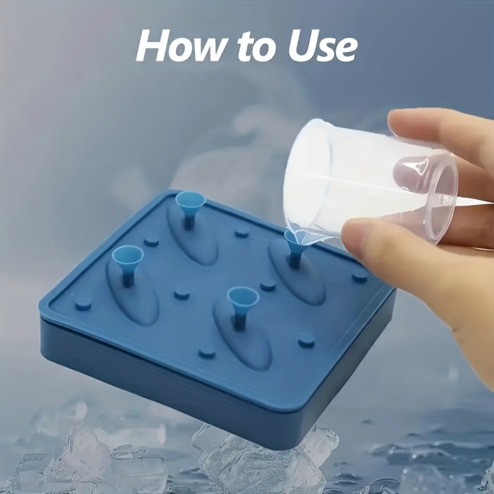 상어 모양 실리콘 아이스 큐브 트레이 4구 논스틱 아이 - Kitchen Gadgets To Have 리뷰 및 가격