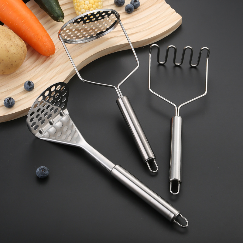 스테인리스 스틸 감자 으깨기 수동 과일 야채 압착기 주 - Kitchen Gadgets For Kids 리뷰 및 가격