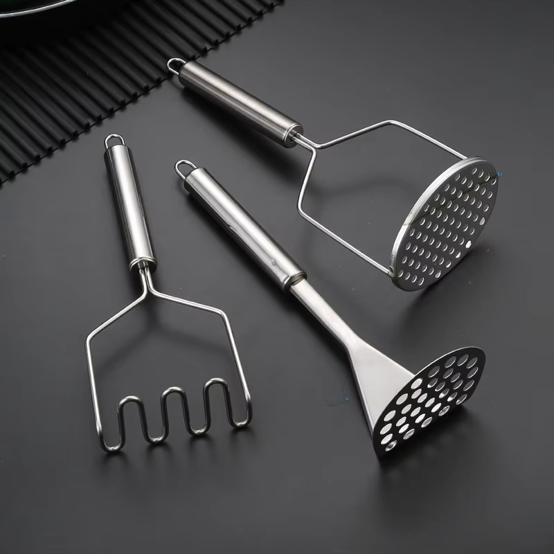 스테인리스 스틸 감자 으깨기 수동 과일 야채 압착기 주 - Kitchen Gadgets For Kids 리뷰 및 가격