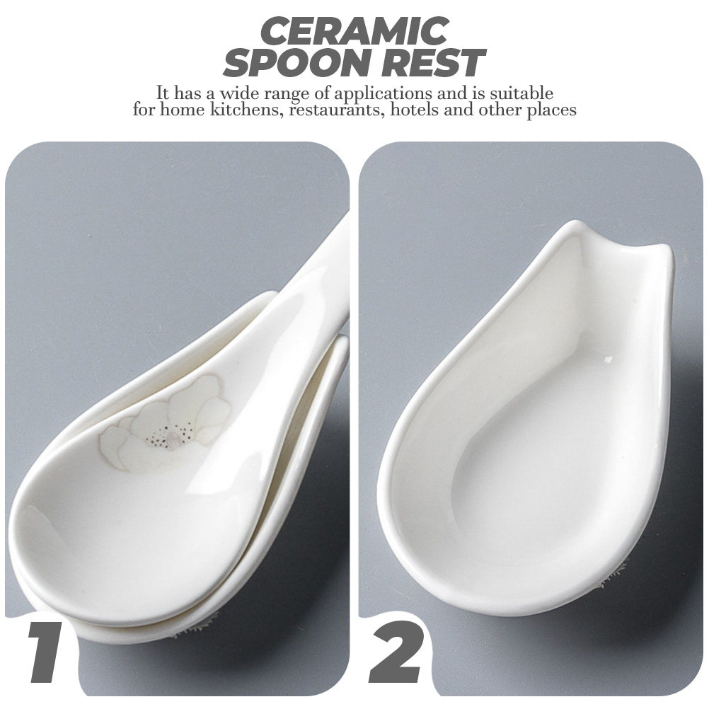 4개 세라믹 숟가락 받침대, 커피 스테이션, 주방 조리 - Kitchen Gadgets To Have 리뷰 및 가격