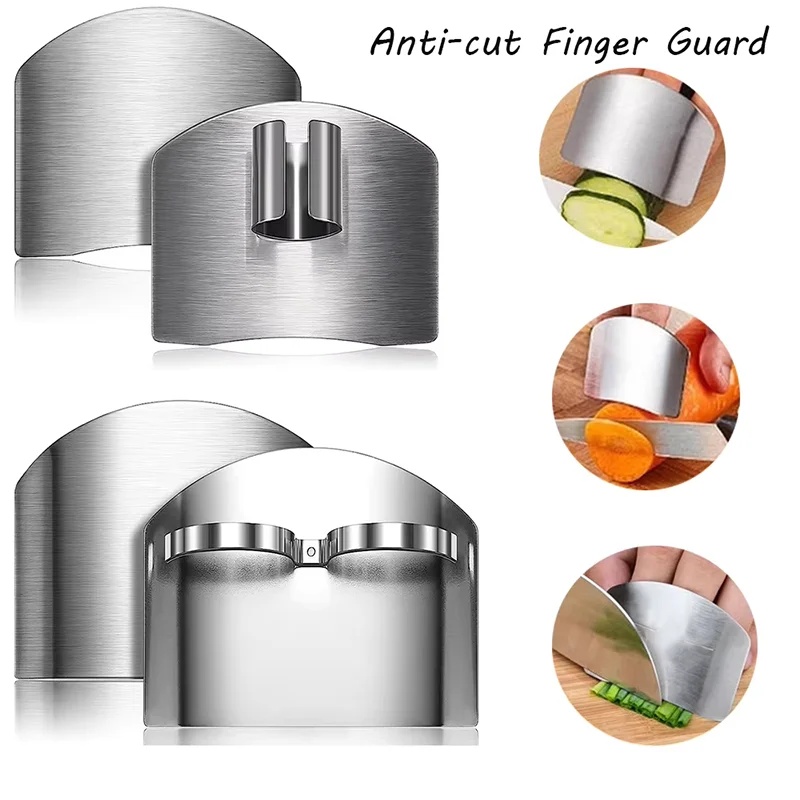 1-6Pcs 스테인레스 스틸 손가락 보호대 안티 컷 손 - Kitchen Hand Gadgets 리뷰 및 가격