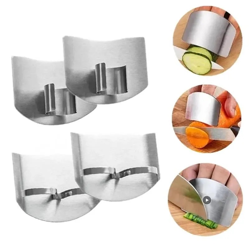 1-6Pcs 스테인레스 스틸 손가락 보호대 안티 컷 손 - Kitchen Hand Gadgets 리뷰 및 가격