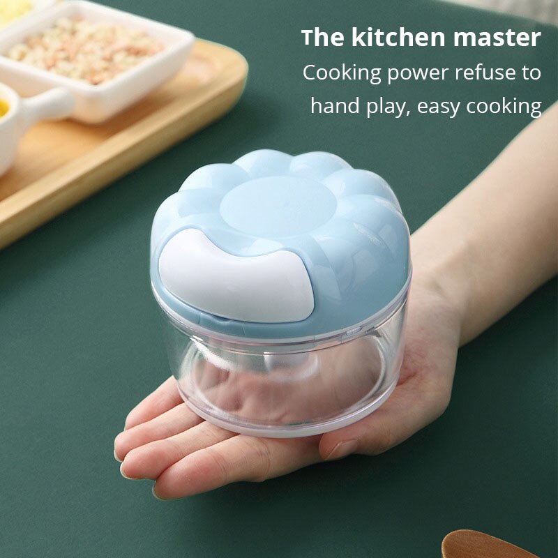 1개 블루/핑크 수동 마늘 다지기 핸드 풀 주방용 가정 - Kitchen Hand Gadgets 리뷰 및 가격