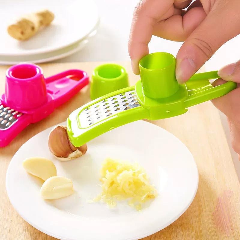 손으로 누르는 마늘 다지기, 수동 마늘 다지기 및 분쇄 - Kitchen Hand Gadgets 리뷰 및 가격