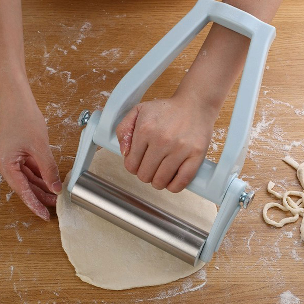접이식 스테인레스 스틸 반죽 롤러 페이스트리 피자 롤링 - Kitchen Gadgets To Gift 리뷰 및 가격