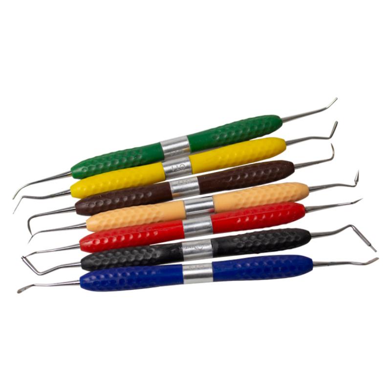 7개/세트 치과용 플라스틱 드레서 미용 복원 키트 복합 - Silicone Spatula Set 리뷰 및 가격