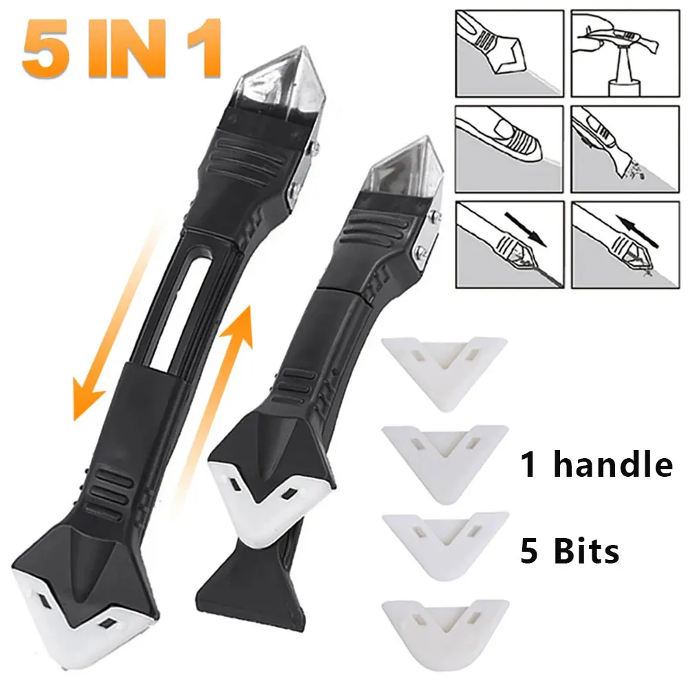 5-in-1 금속 헤드 글루 도구 키트 실리콘 스패출라 - Silicone Spatula Set 리뷰 및 가격