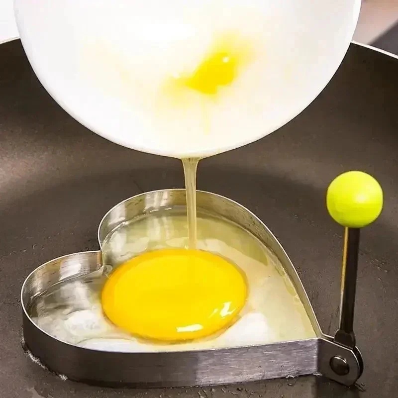 1-3개 스테인리스 스틸 하트 모양 계란 프라이 몰드  - Kitchen Gadgets To Have 리뷰 및 가격