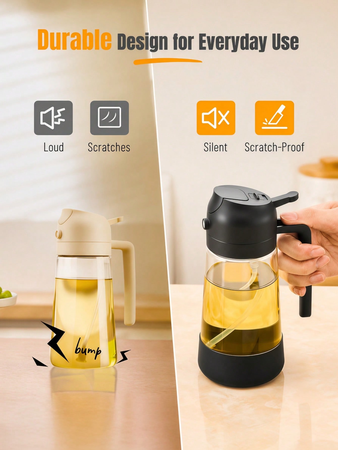 2PCS 2-in-1 오일 스프레이어 및 주입 디스펜서 - Kitchen Gadgets To Have 리뷰 및 가격