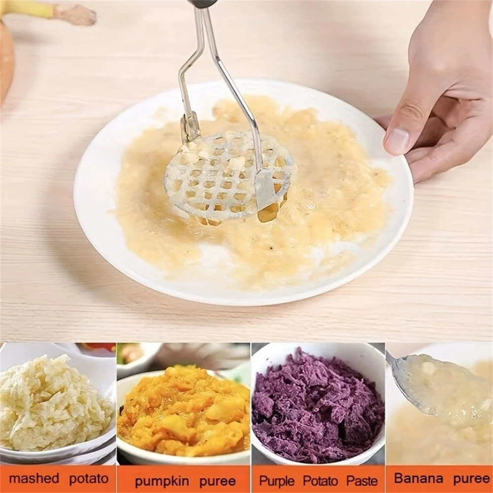 스테인리스 스틸 감자 으깨는 도구 수동 과일 야채 압착 - Kitchen Gadgets For Kids 리뷰 및 가격